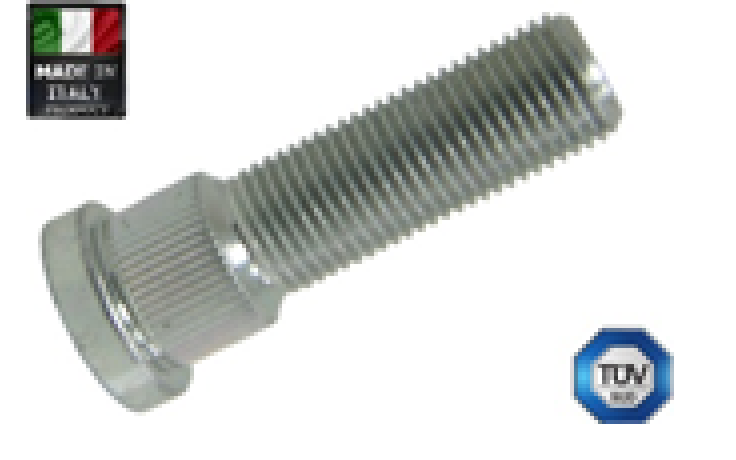 Szpilka wbijana M12x1,5, długość 47mm, gwint 27mm, radełko 14,3mm
