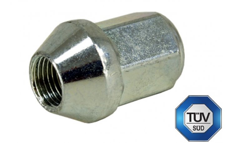 Nakrętka mocująca M12x1,5 zamknięta, 34mm, klucz 19 TUV