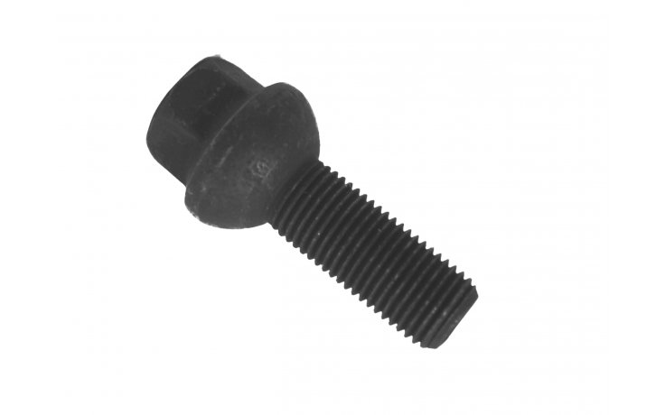 Śruba mocująca M14x1,5, gwint 34mm, kula R14, klucz 19 OEM