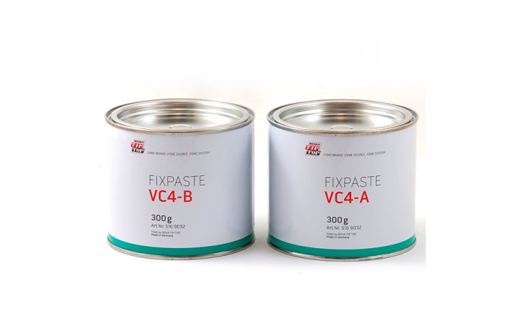FIXPASTE VC-4  (Vulc Compound A+B) 300g  - samowulkanizująca masa do naprawy uszkodzeń gumy