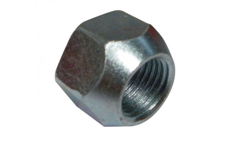 Nakrętka mocująca M14x1,5 otwarta bez kołnierza, gwint 17mm, klucz 21
