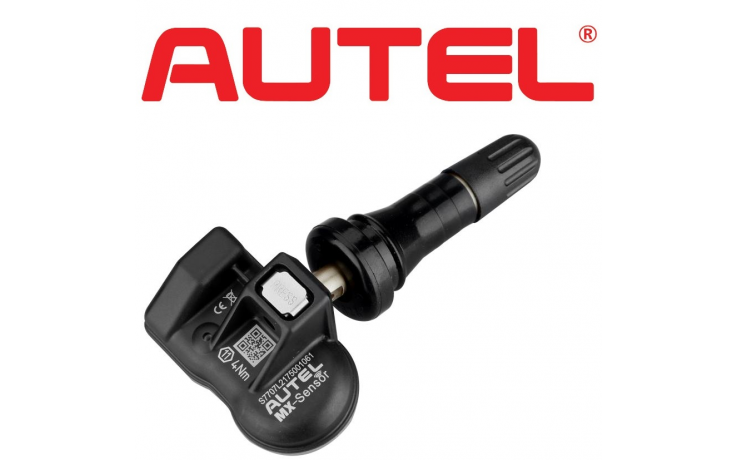 Czujnik ciśnienia TPMS Autel 1-Sensor  433/315 MHz z zaworem gumowym 