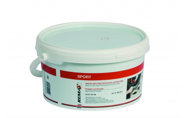 Pasta REMAXX SPORT do montażu szerokich opon (samochodów sportowych i motocykli),  3,5kg