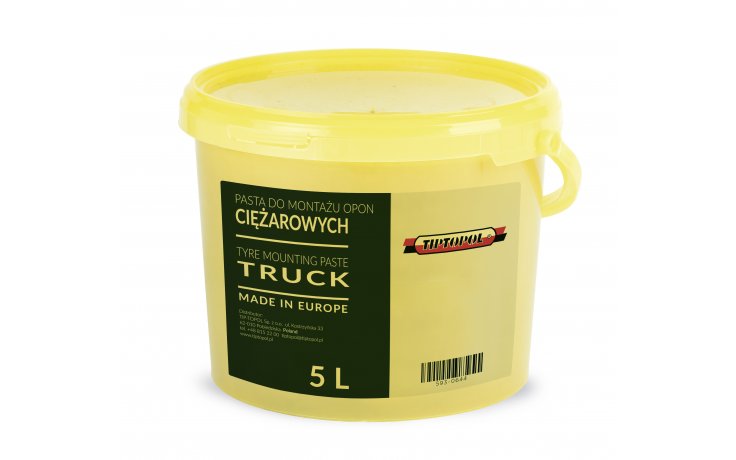 Pasta do montażu opon ciężarowych  Truck 5l, TIPTOPOL