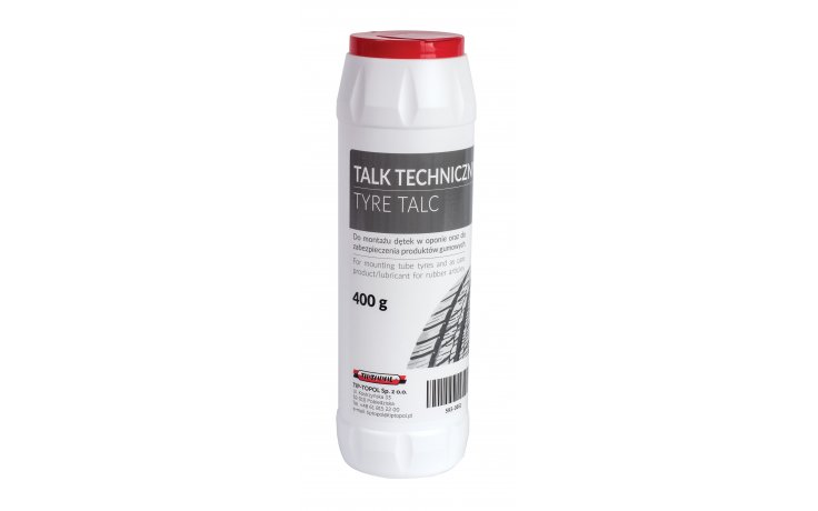 Talk do opon, 400 g - do zabezpieczenia produktów gumowych