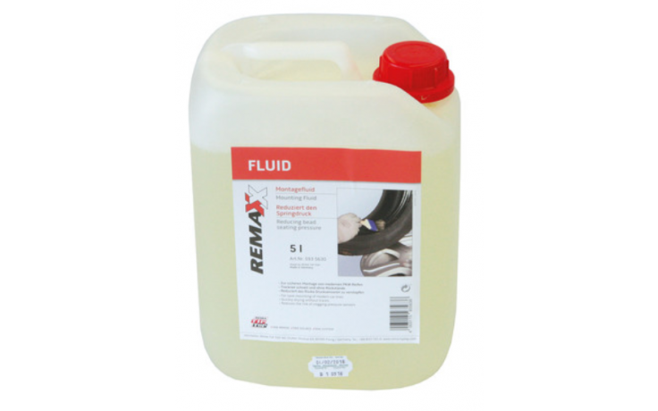 Płyn do montażu opon REMAXX FLUID 5l - do opon typu PAX, RFT  oraz z czujnikami ciśnienia