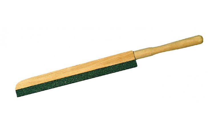 Stalka-osełka do ostrzenia noży (200 mm) z uchwytem z drewnianym