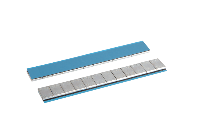 Ciężarek klejony ALU SLIM - FE1F 12 x 5g - cynkowany