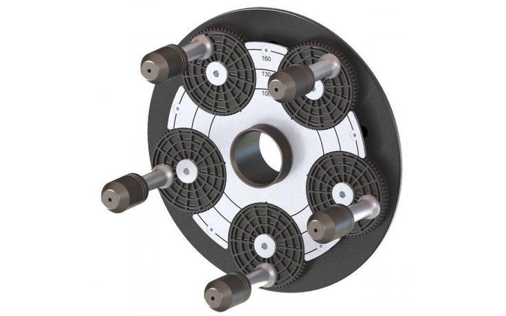 Haweka Quick Plate IV  -  5 - bolcowa płyta dociskowa do uchwytów elektromechanicznych 