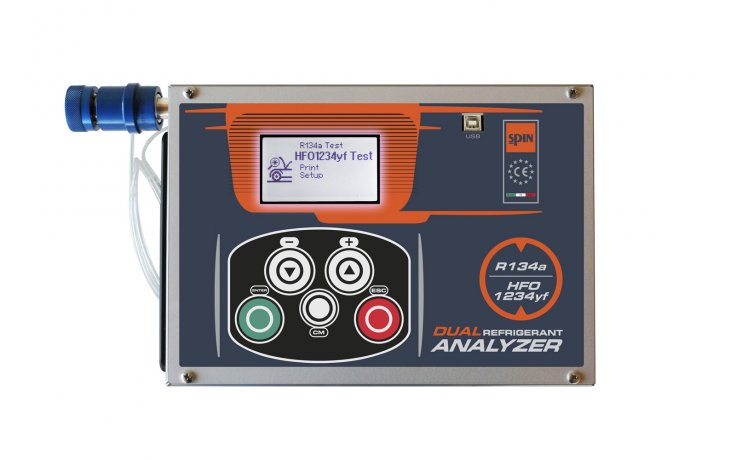 Analizator czynnika R1234yf, R134a z drukarką - Spin