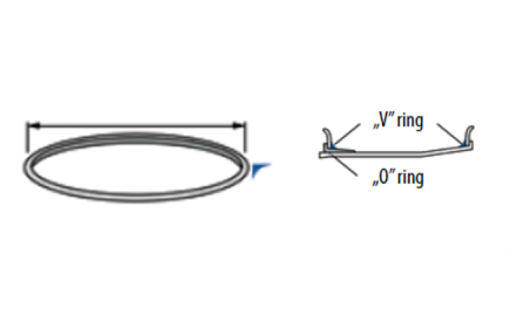 Pierścień "V" - ring 24