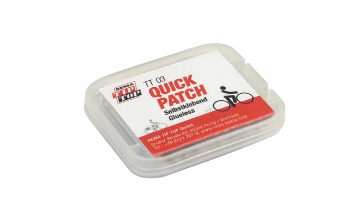 TT 03 QUICK PATCH - zestaw łatki samoprzylepne do naprawy dętek rowerowych
