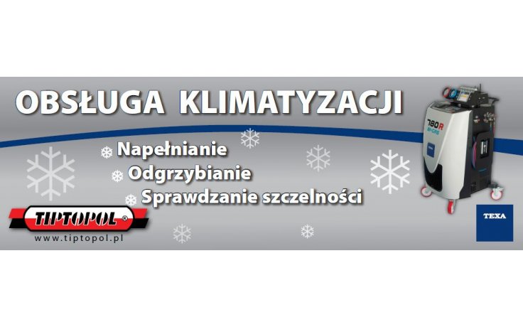 Baner do klimatyzacji TEXA - czynnik R134a