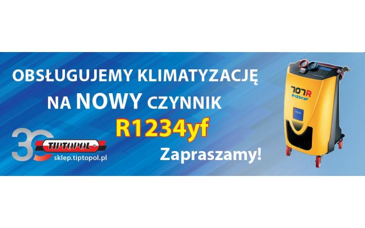 Baner do klimatyzacji TEXA - czynnik R1234yf