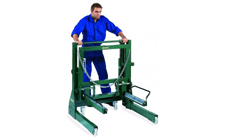 Wózek do transportu kół ciężarowych WD800, udźwig 800 kg - COMPAC