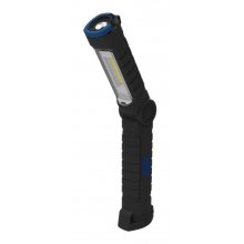 Lampa warsztatowa obrotowa 0,9W + 0,9W  LED mini
