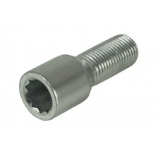 Śruba mocująca M12x1,5, wąska (fi 20), gwint 26mm, stożek 17/19 Torx