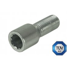 Śruba mocująca M14x1,5, wąska (fi 20), gwint 28mm, stożek 17/19 Torx