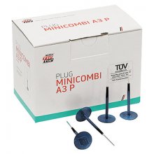 Kołek/grzybek Minicombi A3  - do napraw pogwoździowych  Ø 3 mm