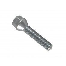 Śruba mocująca M14x1,5, gwint 55mm, stożek, klucz 17