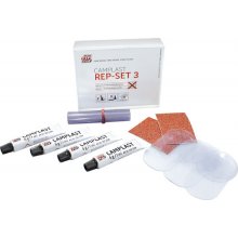 Camplast maxi (REP-SET 3) - Zestaw do naprawy namiotów, basenów i sprzętu turystycznego z PCV, PU i tkanin