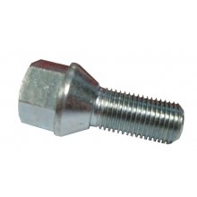 Śruba mocująca  M12x1,25, gwint 24mm, stożek, klucz 17
