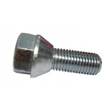 Śruba mocująca M12x1,5, gwint 26mm, stożek, klucz 19