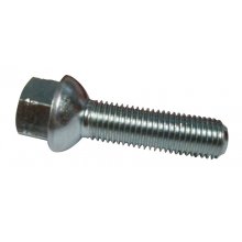 Śruba mocująca M12x1,5, gwint 40mm, kula, klucz 17