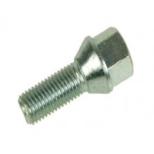 Śruba mocująca M12x1,5, gwint 40mm, stożek, klucz 17