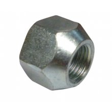 Nakrętka mocująca M12x1,25 otwarta, bez kołnierza, gwint 15mm, klucz 21