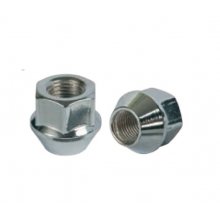 Nakrętka mocująca M12x1,25 otwarta, z kołnierzem, 21mm, klucz 19