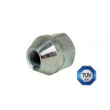 Nakrętka mocująca M14x1,5 otwarta, z kołnierzem, 17mm, klucz 19 TUV