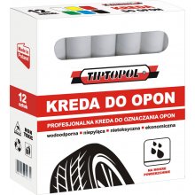 Kreda do opon biała - wodoodporna
