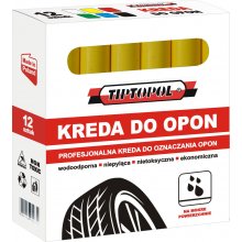Kreda do opon żółta - wodoodporna