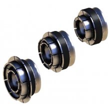 Haweka DUO-EXPERT 40 mm, 3 tuleje w walizce 54 - 78 mm