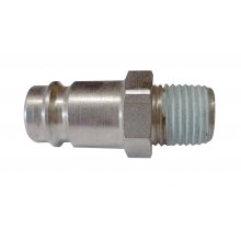 Adapter króciec wtyk RECTUS Typ 27KA, 1/4" gwint zewnętrzny
