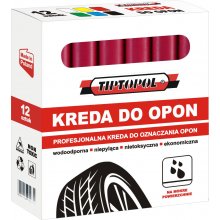 Kreda do opon czerwona - wodoodporna