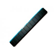 Ciężarek klejony ALU SLIM - FE 12 x 5g - czarny