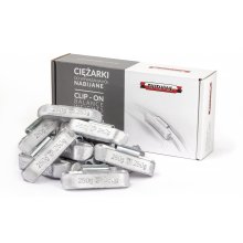 Ciężarek ołowiany 250g nabijany na obręcz stalową - koła ciężarowe