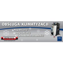 Baner do klimatyzacji TEXA - czynnik R134a