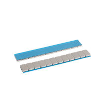 Ciężarek klejony FE 12 x 5g malowany szary 100 szt