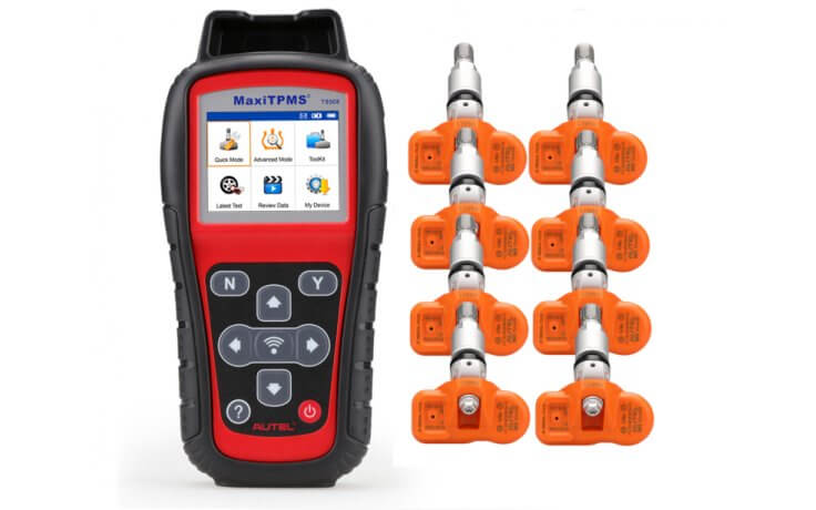 Zestaw TPMS Autel TS508 + 8 czujników BANER GRATIS !!!