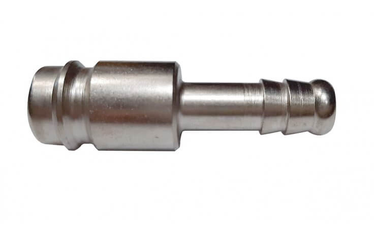 Adapter króciec wtyk RECTUS 8 mm, Typ 1700 KA, z tuleją do węża